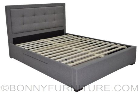 babette bed gray