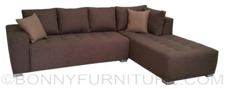 odeon lshape dark brown