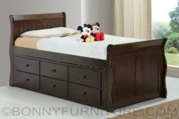 olivia bed with pull-out