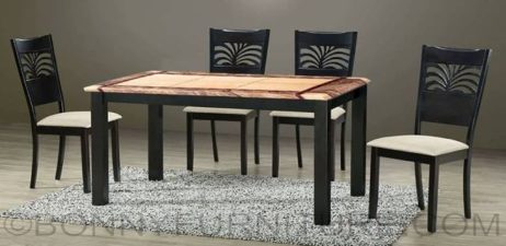 dinah marble top dining set