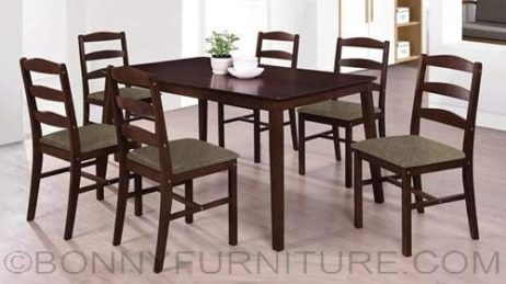 star 6-seater dining set