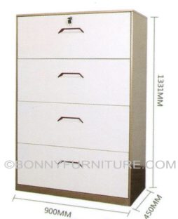 B-6 Lateral Filing Cabinet (4-Layer)