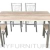 JIT-4627 dining set 4s teak