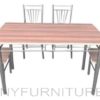 JIT-4627 dining set 4s walnut