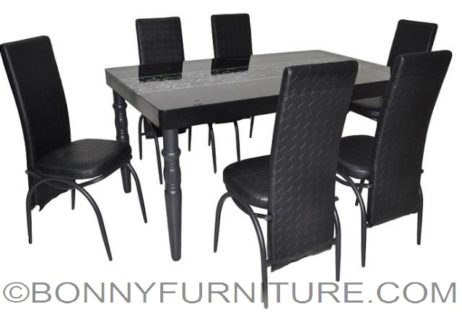 2017-4/086-9 dining set 6s